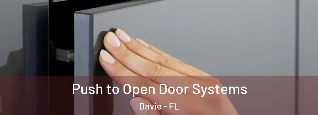 Push to Open Door Systems Davie - FL